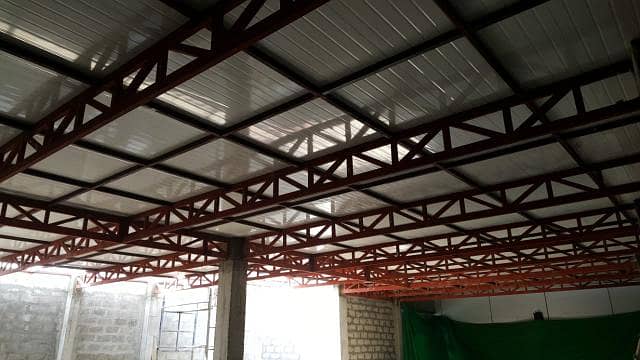 Swimming Pool Shades All Type of Steel Work  tesile sheds 2