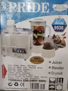 juicer machine 3in1 pride