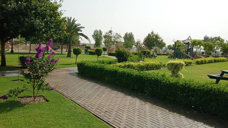 1 Kanal Plot for SALE Most Prime Block Of in Block M 4 Golf Estate 2 Lake City Lahore 7