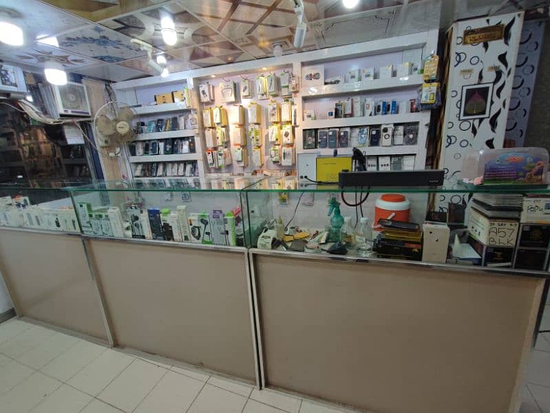 Mobile Accessories with Counters and Racks 2