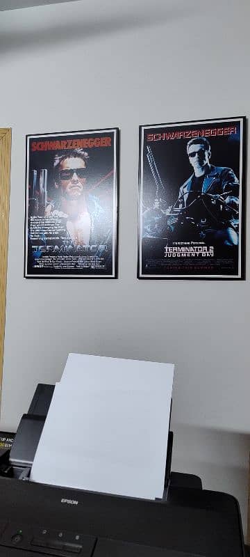 original movie posters 20/30 on crystal frames 1