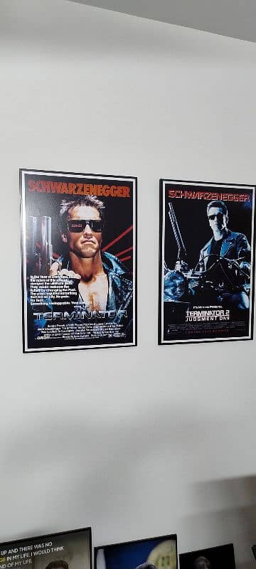 original movie posters 20/30 on crystal frames 4