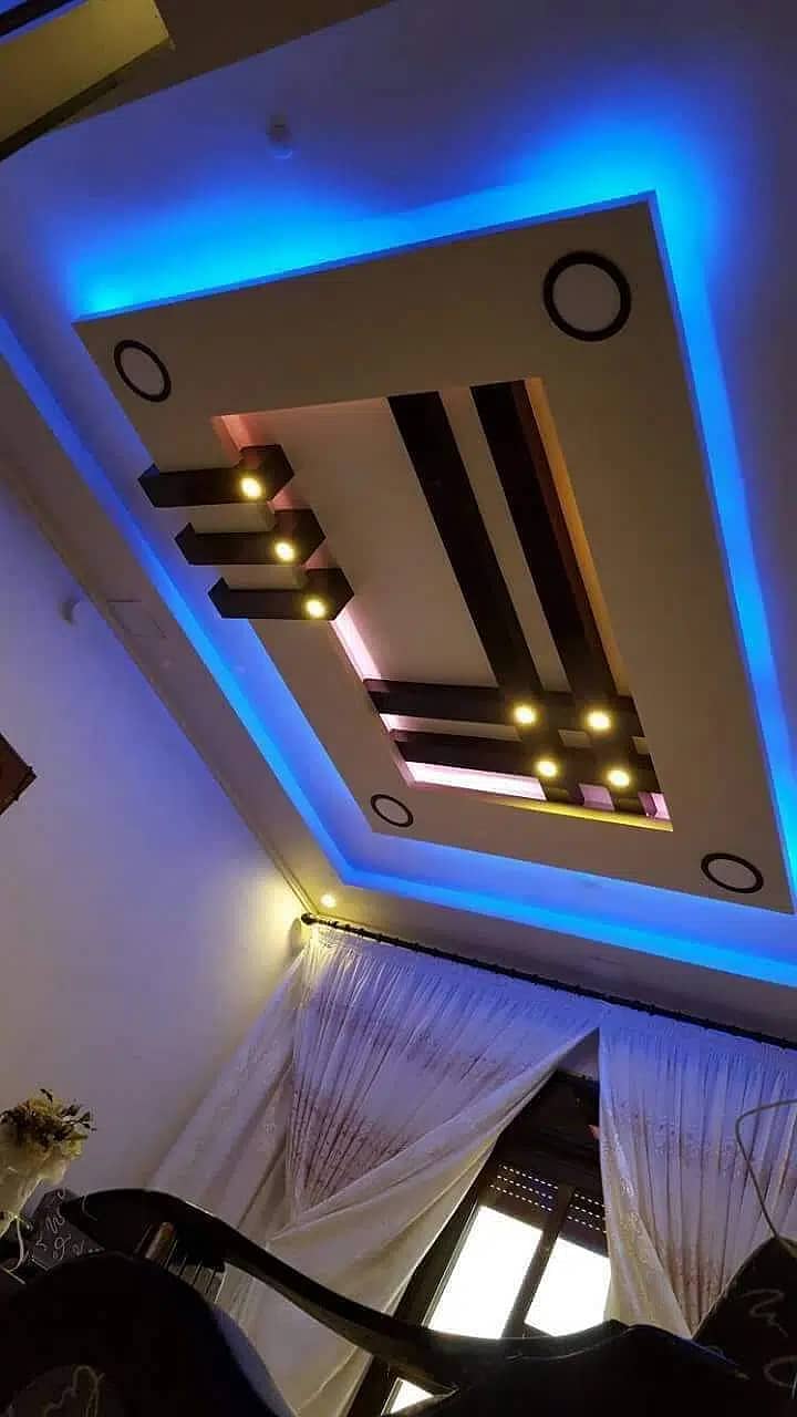 false Ceiling /Roof Ceiling /Gypsum Ceiling /Plastir of paris ceiling 16