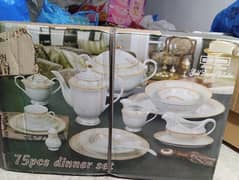 75 pcs super Bone dinner set - NEW BOX PACKED