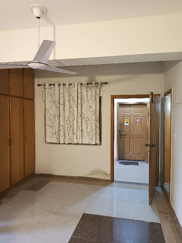 neat and clean one bedroom flat available for rent at Prime location demand 35000 2