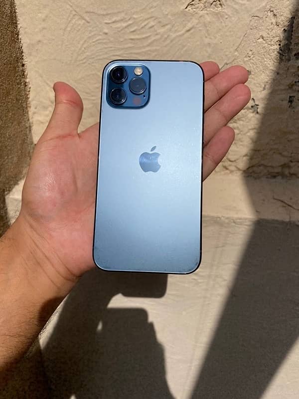 I PHONE 12 PRO MAX 256 GB NON PTA FACTORY UNLOCK 91 HEALTH 0