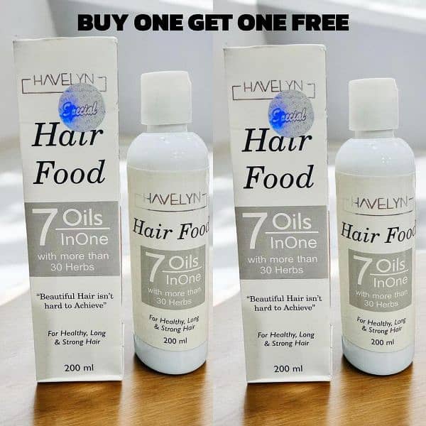 Hair Food Oil Pack of 2, 200 ml ( Buy one Get one Free) 0