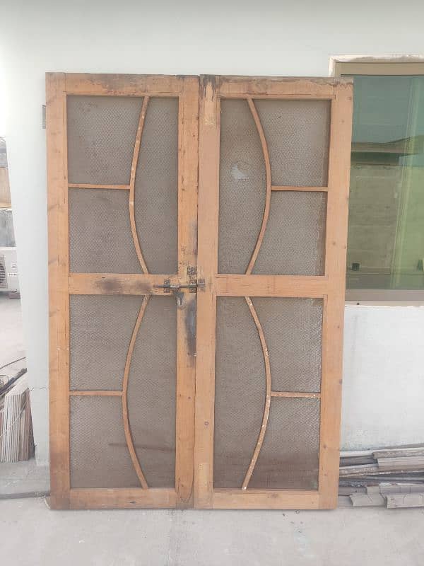 Pure Wooden Door 0