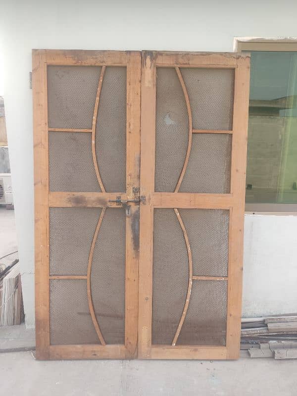 Pure Wooden Door 1