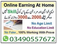 Online job available, Typing/Assignment/Data Entry/Ad posting etc