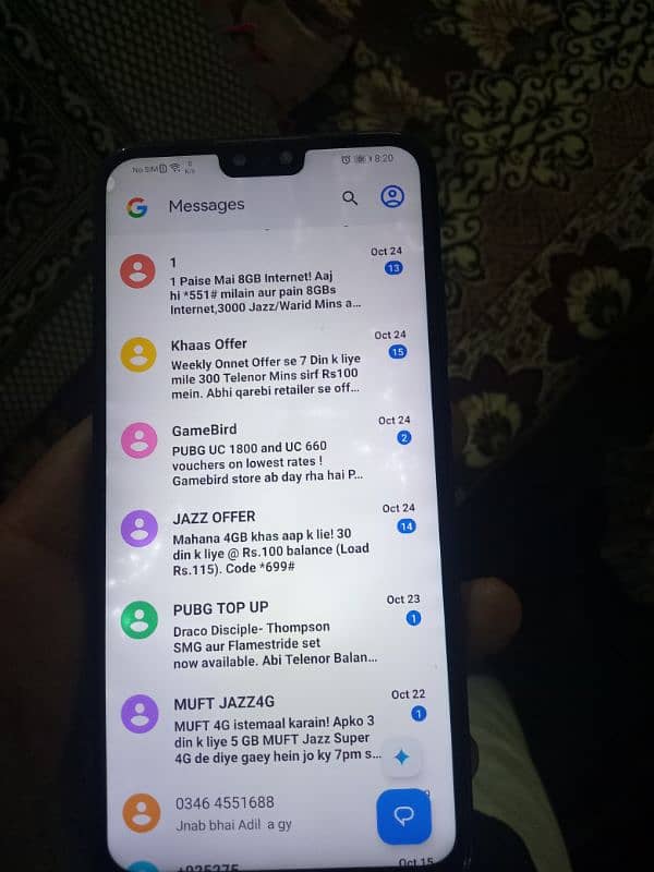 Huawei y9 4ram 128rom 1