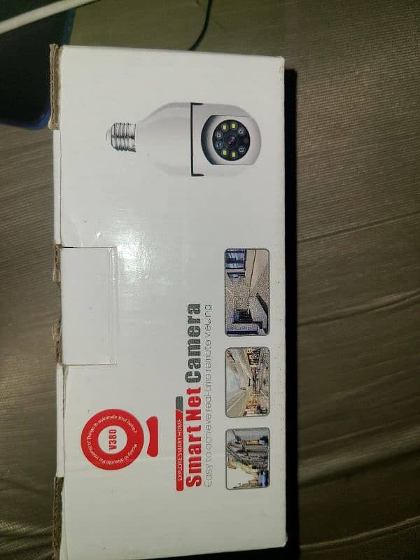 wifi camera Camera Mini camera PTZ Bulb Dual Lens Full HD night vision 2