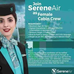 Hiring  sareen airline females cabin crew