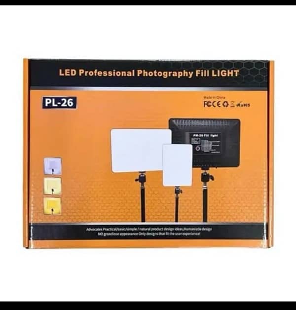 Studio Fill Light Pl 26 With 7 feet Metal Stand 1