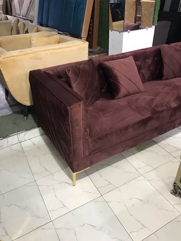 L shape7 seater  hommie corner with round tufting 1