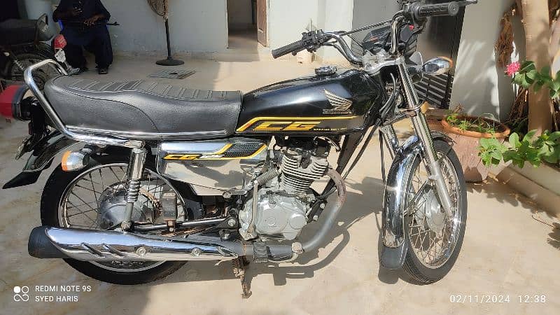 Honda 125 SE 2022 karachi number 1st owner 0