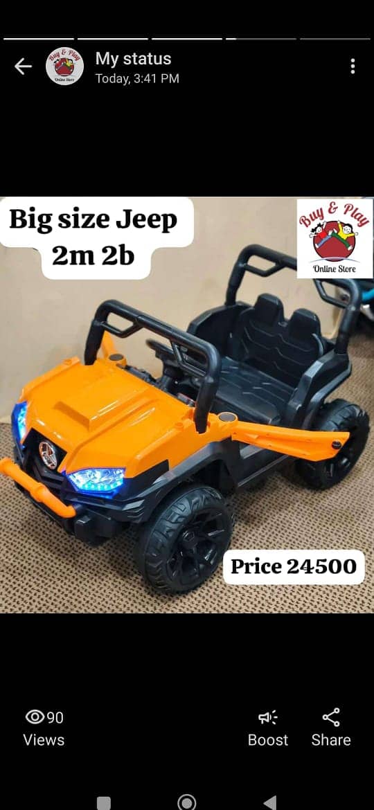 Kids Jeep , Car , Bike , Toys , Pram , Walkers , Baby Toys , online 12