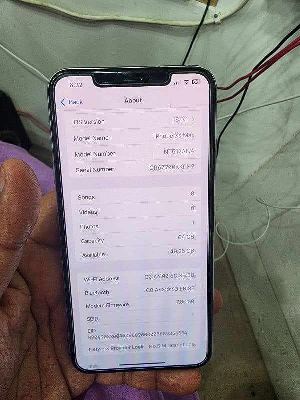 iPhone Xs Max 64gb Dual Approved 5