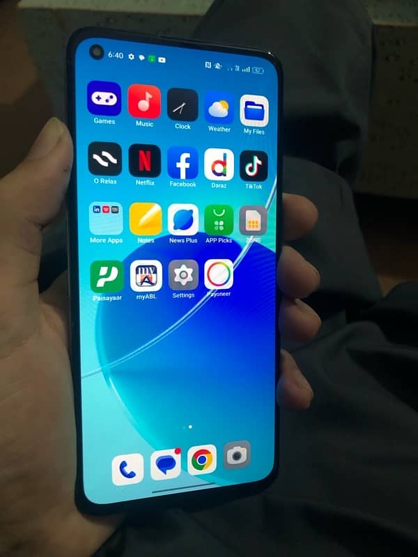 Oppo Reno 6 8/128 only back break with charger 3