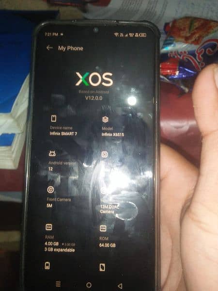 Infinix smart 7 PTA 3