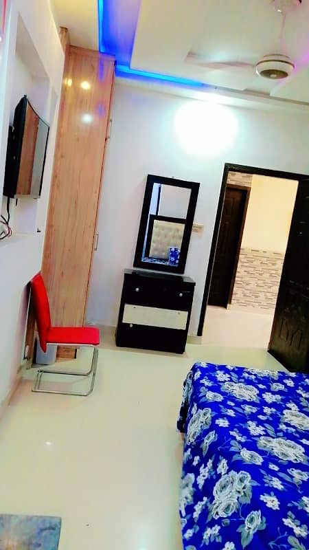 1 BED STUDIO APARTMENT FOR RENT IN ALLAMA IQBAL TOWN 1