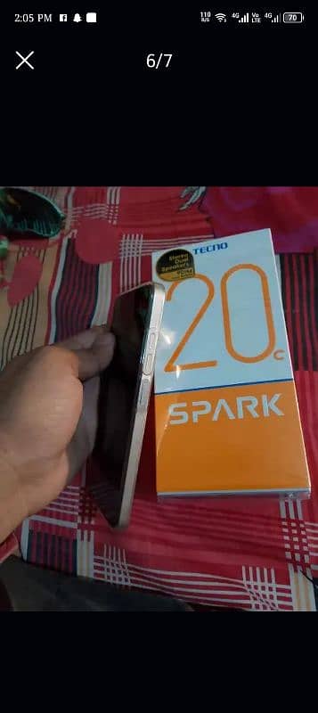 Tecno spark20c 4/128 4