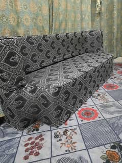 Sofa Cum Bed Molty Foam 2 in 1 Size: 6.5*3.5 Ph:03457741641