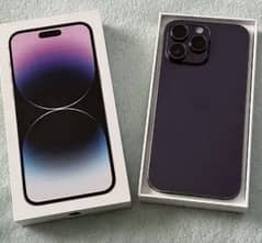 iPhone 14 Pro Max PTA Approved LLA 256gb Purple