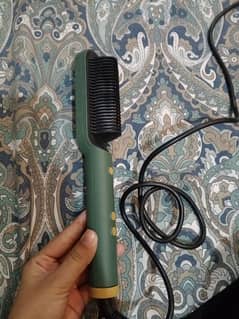 hair straightener brush