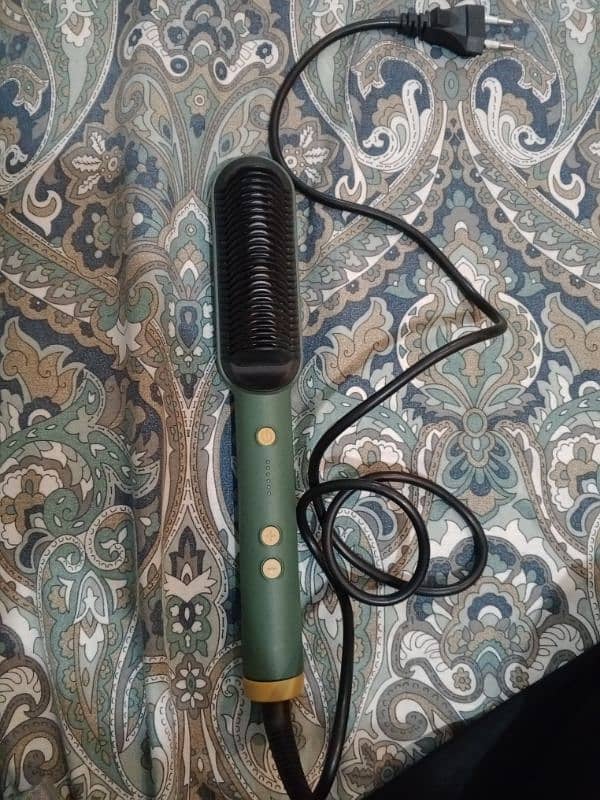 hair straightener brush 1