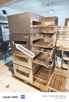 pizza oven conveyor all model fryer,dough mixer,fast food machinery