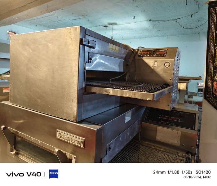 pizza oven conveyor all model fryer,dough mixer,fast food machinery 5