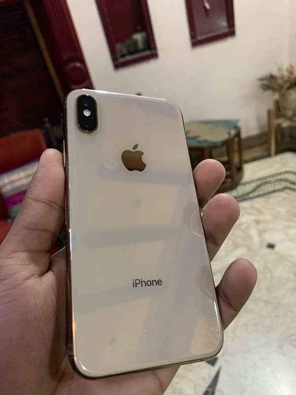 Apple iphone xs 256gb dual sim pta approved gold 1