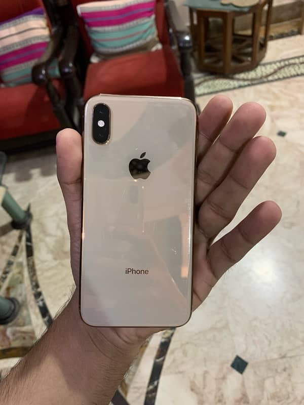 Apple iphone xs 256gb dual sim pta approved gold 3