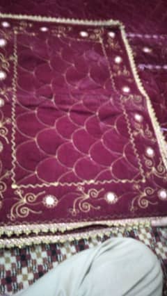 fancy bedsheet for bridal