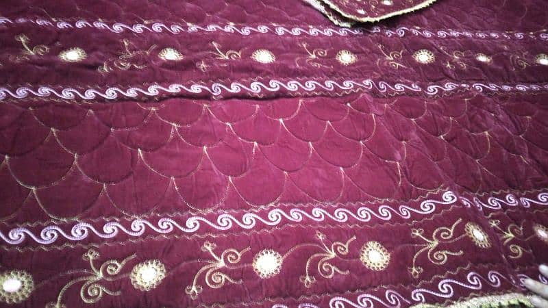 fancy bedsheet for bridal 1