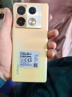 infinix NOTE 40 pro 10/10 condition 25-8-2025 tak warranty ha urg sale