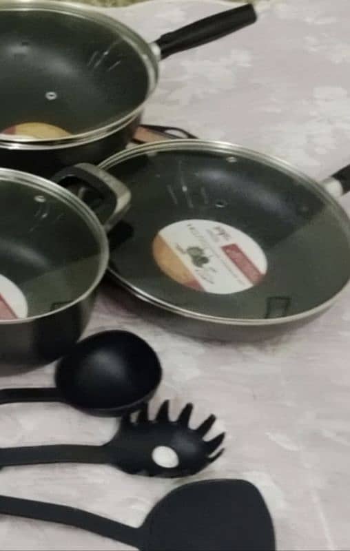 Non-stick Cookware 16 PC Prestige set for sale(03260871987) 3