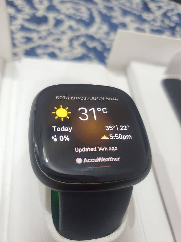 Fitbit Versa 3 Google watch 1