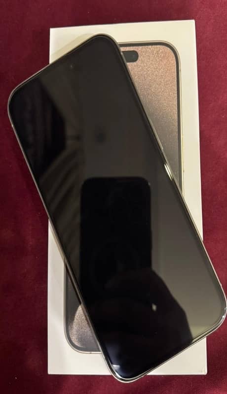 Iphone 15 Pro 128 gb Natural Titinium Brand new Condition 1