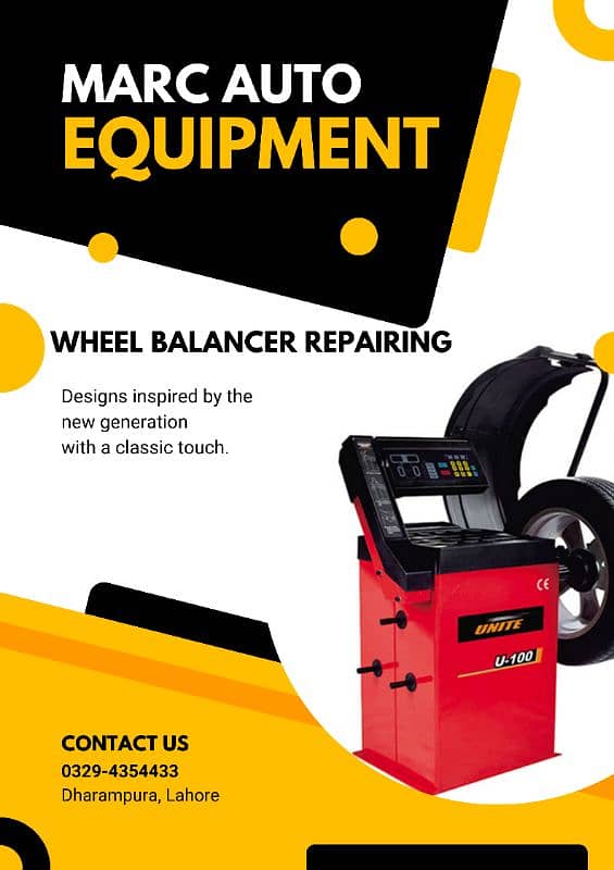 Wheel balancer and alignment 2