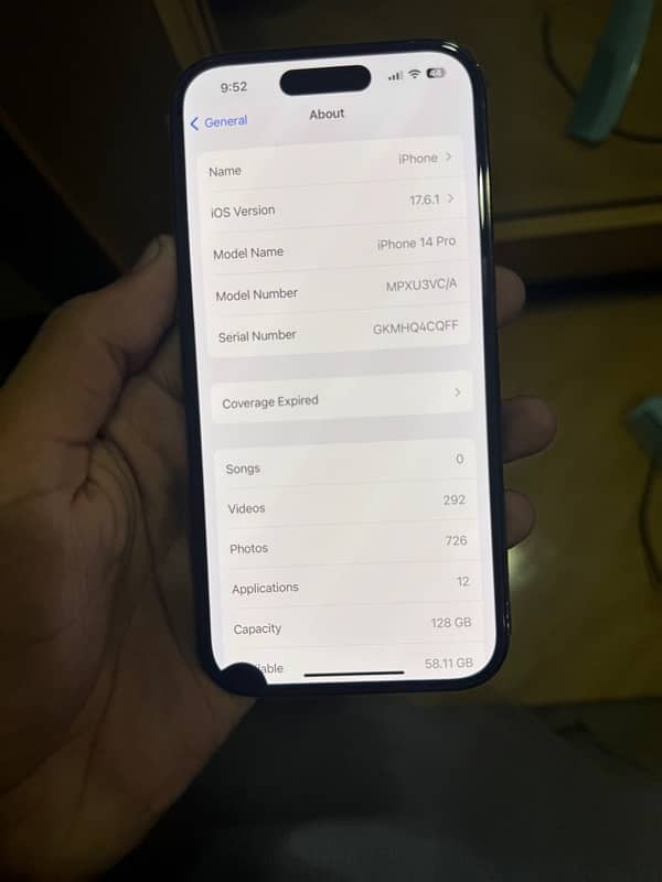 iphone 14pro 128gb non pta 8