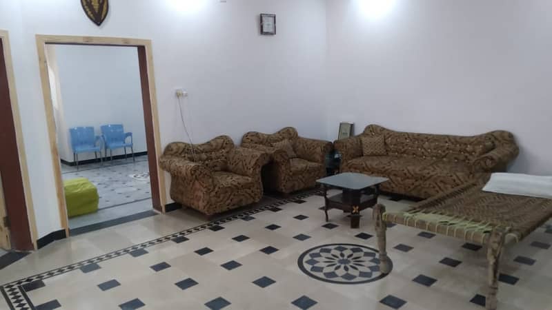 10 Marla New Fresh Single Storey House With Basement Big Hall For Sale 36