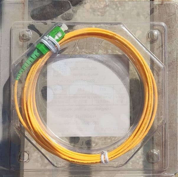 Fiber Pigtail 3M SC/APC cable 1