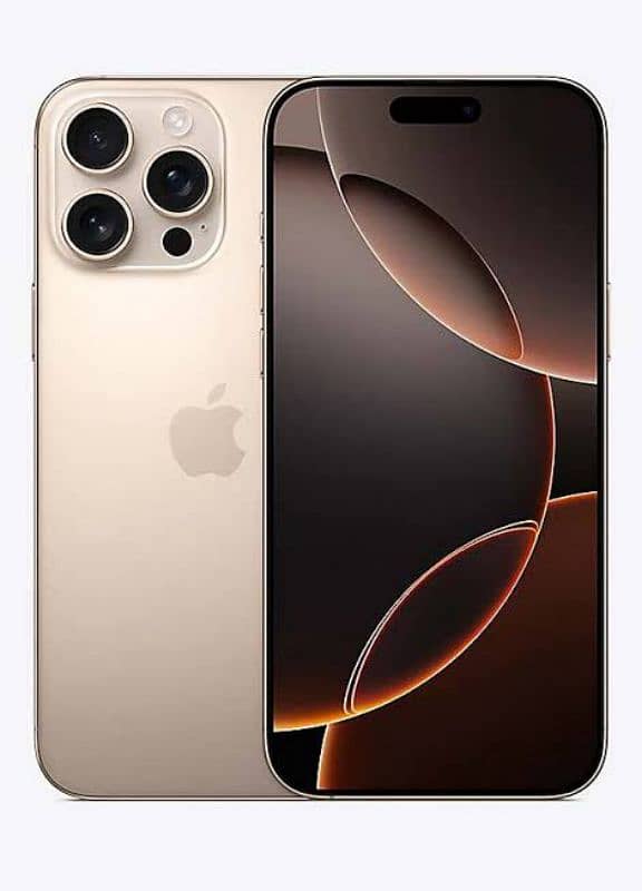 iphone 16pro max Desert titanium 1