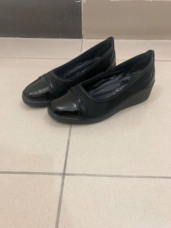 Office Shoes- Black Imported 1