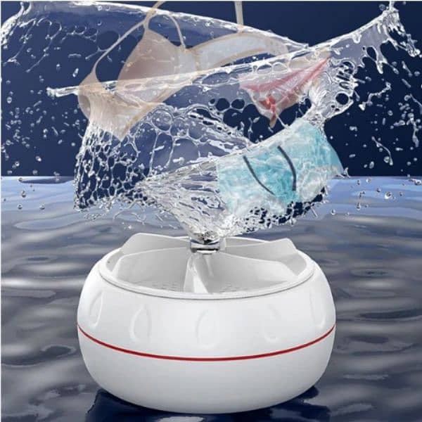 Mini Portable USB Operate Washing Machine Turbine 2