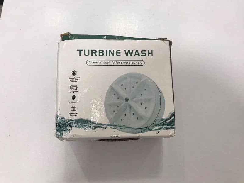 Mini Portable USB Operate Washing Machine Turbine 3