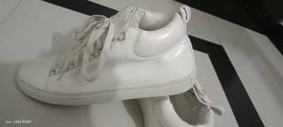 Pure white Men Sneakers size 13 Number