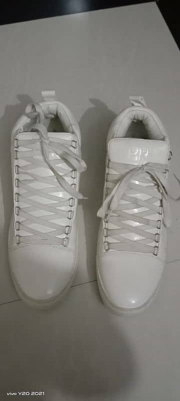 Pure white Men Sneakers size 13 Number 2